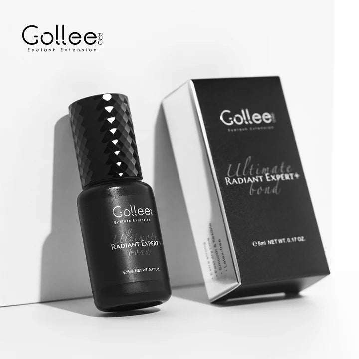 Pegamento de Pestañas Gollee Negro Radiant Expert