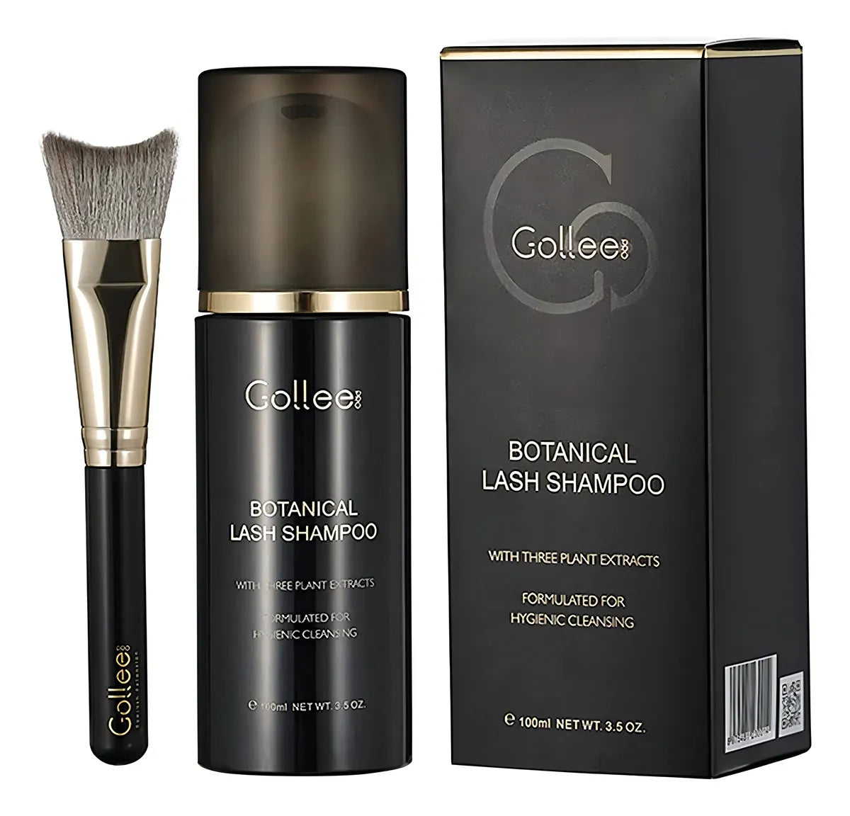 Shampoo para Limpieza de Extensiones de Pestañas Gollee